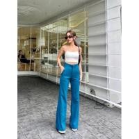 ราคา MArjorie hotty pant กางเกงขากระบอกนะขอหน้าปลายขาม้านิดๆ ป้ายpromthong (19152220850)