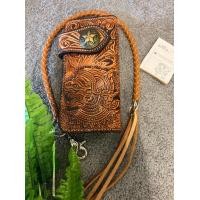 ราคา กระเป๋าสตางค์หนังแกะลาย ใบยาว ผู้ชายสไตล์วินเทจ (14808022758)