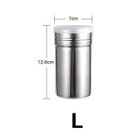 ราคา ส่งฟรี กระปุกโรยผง กระปุกโรยผงโกโก้ มี 3ขนาด กระปุกโรยผงสแตนเลส กระปุกโรยผง มีฝาปิด ขวดโรยผงโกโก้ (20883116798)