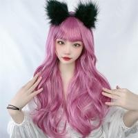ราคา gzhuomengdachengzaishengziy วิกผมยาวหยิกหยักศก สังเคราะห์ สีเทา สีฟ้า โลลิต้า คอสเพลย์ วิกผมหน้าม้า สีม่วง สีชมพู สีน้ําตาล สําหรับผู้หญิง ปาร์ตี้ (20348290806)