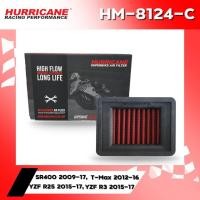 ราคา กรองอากาศ HURRICANE HM 8124 YAMAHA SR400 2009 17T MAX 2012 16 YZF R25 2015 17 YZF R3 2015 17 (11696869450)
