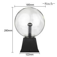 ราคา Glass Magic Plasma Ball Lamp 220V Large Table Lamp Ball Night Light for Christmas Kids Birthday Decor (19886788603)