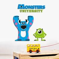 ราคา Monsters Inc 3Dอะคริลิคสติ๊กเกอร์ติดผนังมอนสเตอร์ขนาดใหญ่ห้องนอนสติ๊กเกอร์ข้างเตียง (4792404940)