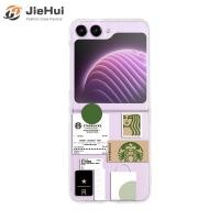 ราคา JieHui สำหรับ Samsung Z Flip5 Starbucks กรณีโทรศัพท์ที่ทันสมัย (20057482387)
