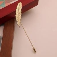 ราคา เข็มกลัดขนนกอัลลอยด์ทรงใบไม้สำหรับเข็มกลัดคอเสื้อ (19912579788)