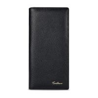 ราคา กระเป๋าสตางค์ผู้ชายใบยาว หนังแท้ กระเป๋าตังผู้ชายใบยาว หนังวัว พร้อมกล่อง จาก TAILIAN (17302861608)