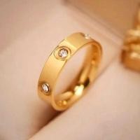 ราคา OYJR แหวนเพชรไม่ลอก แหวนสแตนเลสแท้ แหวนทองคำขาวผู้หญิง (16742413569)