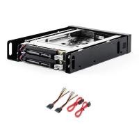 ราคา 2 5 Inch SSD HDD Enclosure Tray 2 Bay Disk Drive SATA Floppy Drive Enclosure Hard Disk Enclosure Extraction Box (20978276423)