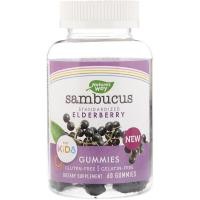 ราคา Natures Way Sambucus Gummies for Kids Standardized Elderberry 60 Gummies (7163714734)