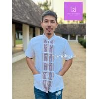 ราคา เสื้อผ้าฝ้าย ชินมัยคุณภาพสูงเดินลายเชือกสีขาว ใส่แล้วน่าฮักขนาด ผ้าฝ้ายอย่างดีไม่บางใส่สบายผลิตในจังหวัดเชียงใหม่จากผู้ผลิตโดยตรง (12988474537)