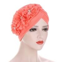 ราคา Jilan หมวกไหมพรมแฟชั่นสตรีผ้าโพกหัวมุสลิมสีล้วนหมวกคลุมผมแนวมุสลิมหมวกอินเดีย (13294232547)