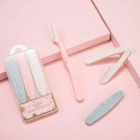 ราคา ที่กันคิ้ว มีดกันคิ้ว ชุดกันคิ้วใบมีดคมขูดเบาๆบริเวณที่ต้องการคิ้วสวย HZ 091 (19555330410)