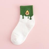 ราคา Women Socks Cotton Fruit Creative Funny Peach Strawberry Banana Cherry QualityComfortable Happy Cute Female Socks (11289800528)