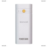 ราคา wucuuk 5V 6000mAh 2X 18650 USB Power Bank Battery Charger Case กล่อง DIY สำหรับโทรศัพท์ (20212316231)