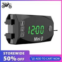 ราคา นาฬิกาอิเล็กทรอนิกส์สำหรับรถจักรยานยนต์12V กันฝุ่น3 In 1เทอร์โมมิเตอร์มอเตอร์ไซด์โวลต์มิเตอร์จอแสดงผลดิจิตอลดิจิตอลมิเตอร์วัดกระแสไฟโวลต์มิเตอร์ไฟ LED สากล (20427783330)