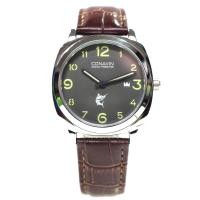 ราคา รุ่นใหม่ นาฬิกาผู้ชาย หญิงCONAVIN เรือนและสายเหล็กสีทอง เงิน ระบบQuartz พร้อมวันที่ สไตล์คลาสสิค เรียบหรู พร้อมส่ง (20586233206)