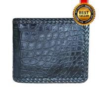 ราคา Pandora Thai กระเป๋าหนังจระเข้ กระเป๋าสตางค์ 2 พับสั้น สายคลาสสิก เท่โดนใจ ตัวกระเป๋าเป็นสีดำ ภายในเป็นลายจระเข้ ที่ยิ่งใช้ สียิ่งเข้มขึ้น (15455472318)