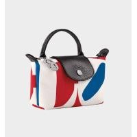 ราคา LONGCHAMP X ROBERT INDIANA Series กระเป๋าสะพายไหล่สะพายพาดลำตัวขนาดเล็กกระเป๋าคลัทช์ของผู้หญิง (21132833488)