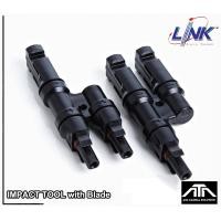 ราคา ข้อต่อ MC4 MC4 Branch CONNECTOR Pair เข้าสาย1 คู่ MC4 Connector 1 to 2 ตัวต่อขนาน แผงโซล่าเซลล์แบบ (9715050557)