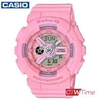 ราคา Casio Baby g นาฬิกาข้อมือผู้หญิง สายเรซิ่น รุ่น BA 110 4A1DR สีชมพู (618016385)