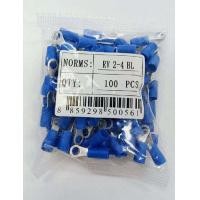 ราคา RV lnsulated Ring Terminals หางปลากลมหุ้ม RV 2 3 RV 2 4 RV 2 5 RV 2 6 RV 2 8 RV2 10 ถุงละ100 ตัว (1755222889)