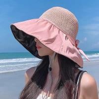 ราคา หมวกกันแดด แฟชั่น หมวกกันแดดผู้หญิง หมวกคลุมหน้า 360องศา หมวกบังแดดป้องกันใบหน้า กันแดดUVได้ สำหรับ กลางจ้าง (19089929139)