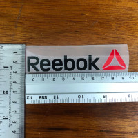 ราคา ตัวรีดติดเสื้อลายสวยๆ โลโก้ แบรนด์กีฬา Nike Adidas Reebok ใช้งานง่าย รีดได้ทุกเนื้อผ้า (20311084697)