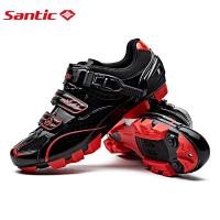 ราคา Santic รองเท้าปั่นจักรยานผู้ชาย SPD จักรยานเสือภูเขาล็อครองเท้าอุปกรณ์เสริมสำหรับปั่นจักรยาน MTB รองเท้าล็อคตัวเองระบายอากาศ WMS17001 (6233112733)