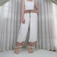 ราคา กางเกงขายาว ผ้าสปัน นุ่มพริ้ว เบาสบาย ใส่ได้ทั้งชายและหญิง (20364365092)