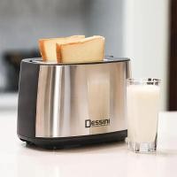 ราคา Dessini หม้อทอดไฟฟ้าไฟฟ้า2ชิ้น DS 3722ทอดเครื่องปิ้งขนมปังแบบช่องยาวทำจากสแตนเลสเครื่องทำอาหารเช้าขนาดเล็ก (21171081881)