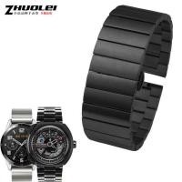 ราคา Original with logo For Seven On Friday Diesel Stainless Steel Strap 22mm 24mm 26mm 28mm 30mmlarge Size Men Metal Solid Wrist Watch Band Bracelet Watchbands (14477455409)