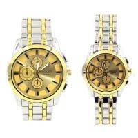 ราคา Sevenlight นาฬิกาข้อมือคู่รัก 9221 8152 Gold Silver (9367175)