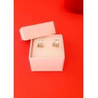 ราคา เครื่องประดับผู้หญิง ต่างหูเพชร CZ เม็ดเดี่ยว เงินแท้ 92 5 sterling slver ประดับเพชรสวิส CZ ขนาด5MM รุ่นEA003 เคลือบทองคำขาว (419855990)