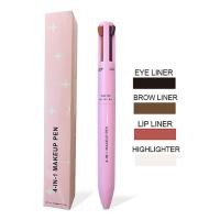 ราคา 4 In1 Makeup Pen Touch Up Eyebrow Eyeline Waterproof Easy Tool Sweatproof Long Makeup Pencil Color Cosmetic Lasting Drawing O4G4 (19968094646)