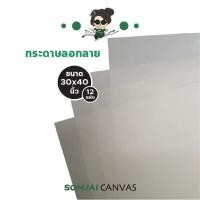 ราคา Somjai Selected กระดาษลอกลาย ขนาด 30 x 40 นิ้ว 12 แผ่น (16113721629)