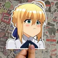 ราคา Saber สติ๊กเกอร์ Fate fate grand order Anime Sticker เซเบอร์ น่ารัก อนิเมะ สติ๊กเกอร์ น่ารัก ไวฟุ saber fate stay night (19632378872)