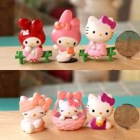 ราคา ของเล่นตุ๊กตาขยับแขนขาได้อะนิเมะ Sanrio Hello Kitty 6ชิ้น เซ็ตตุ๊กตาน่ารัก Kuromi mymelody cinnamorol ตุ๊กตาเด็กเด็กของขวัญคริสต์มาส (21171088516)
