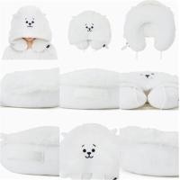 ราคา หมอนรองคอมีฮู้ด BT21 BTS การ์ตูนน่ารักรุ่น Q มีฮู้ดตุ๊กตาผ้าตัวยูอบอุ่นสะดวกสบายสำหรับเดินทางหมอนเบาะรองคอ (20209971736)