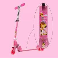 ราคา สกู๊ตเตอร์ 3ล้อ สกู๊ตเตอร์เด็ก เฟรมโลหะล้อมีไฟ เลือกสีได้ รุ่น Wheels 0317D scooter 0a 5t (16240345164)