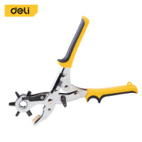 ราคา Deli ที่เจาะรูเข็มขัด คีมเจาะรูเข็มขัด คีมเจาะผ้า เจาะพลาสติก เจาะรูสายนาฬิกา เจาะหนังได้ เจาะได้6รู Leather Hole Punch (19476155866)