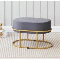 ราคา เก้าอี้โซฟา เก้าอี้นั่ง สตูลโซฟา โซฟาสตูล ถอดซักได ้เก้าอี้สตูลโต๊ะเครื่องแป้ง สไตล์หรูหราฟองน้ำคุณภาพสูงขาเหล็กหนารับน้ำหนักเยอะ (16416938854)