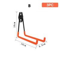 ราคา LL แร๊กแขวนรถติดผนัง BIKE HANGER ที่แขวนจักรยาน ตัวแขวนจักรยาน ตะขอแขวนจักรยานกันลื่นพร้อมสกรูแบบติดผนังสําหรับแขวนจักรยาน (15250373333)