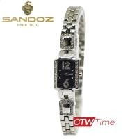 ราคา Sandoz นาฬิกาข้อมือผู้หญิง สายสแตนเลส รุ่น SD99249SS03 สีเงิน หน้าปัดน้ำเงิน (2931704709)