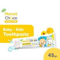 ราคา Mamas Choice ยาสีฟันเด็ก ยาสีฟันเด็ก 6 เดือนขึ้นไป สูตร Organic ไม่มีฟลูออไรด์ อ่อนโยน ปลอดภัย Baby Kids Toothpaste (15792201461)