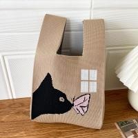 ราคา สายรุ้งลายถักกระเป๋าถือ กระเป๋าถือสไตล์ญี่ปุ่น Handmade Handbags กระเป๋าถือสุภาพสตรี กระเป๋าถือน่ารักถัก กระเป๋าถือสุภาพสตรีแบบสบาย ๆ กระเป๋าถือนำกลับมาใช้ใหม่ ถักกระเป๋าสะพาย Women Bag (19536616968)