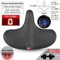 ราคา WEST BIKING อานจักรยานสบาย Thicken ตัวหน่วงการสั่นสะเทือนที่นั่งจักรยาน Hollow Memory Foam Ergonomics นุ่มอานจักรยานเบาะจักรยานเสือภูเขาอุปกรณ์เสริม (11026447326)