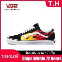 ราคา Counter Genuine VANS OLD SKOOL Mens and Womens Sports Sneakers V015 รองเท้าผ้าใบ The Same Style In The Mall (15916945311)