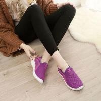 ราคา TH OUTLET รองเท้าผ้าผู้หญิงรองเท้าผ้าใบแบนรองเท้าลำลองกันลื่น น้ำหนักเบาสีดำล้วน รองเท้าผู้หญิง ถูกที่สุด กันลื่น รองเท้าลำลอง (14596899300)