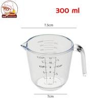 ราคา ถ้วยตวง ถ้วยตวงพลาสติก ถ้วยตวงของเหลว มีด้ามจับ ขนาด 300 มล และ 500 มล (19277843946)