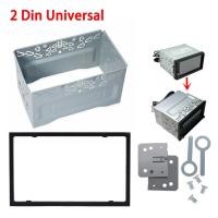 ราคา FUVOYA Unit 2 DIN กรงวิทยุรถยนต์เคสติดตั้งรถยนต์เครื่องเล่น DVD กรอบแผ่นติดตั้ง (10510351979)